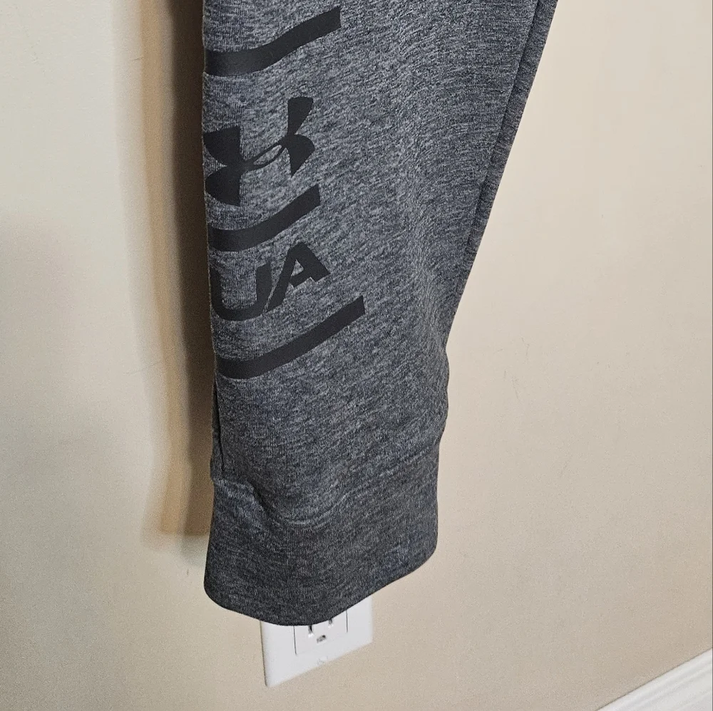 Under Armour MK1 Terry Jogger in Charcoal Grey Size XL - Picture 4 of 11